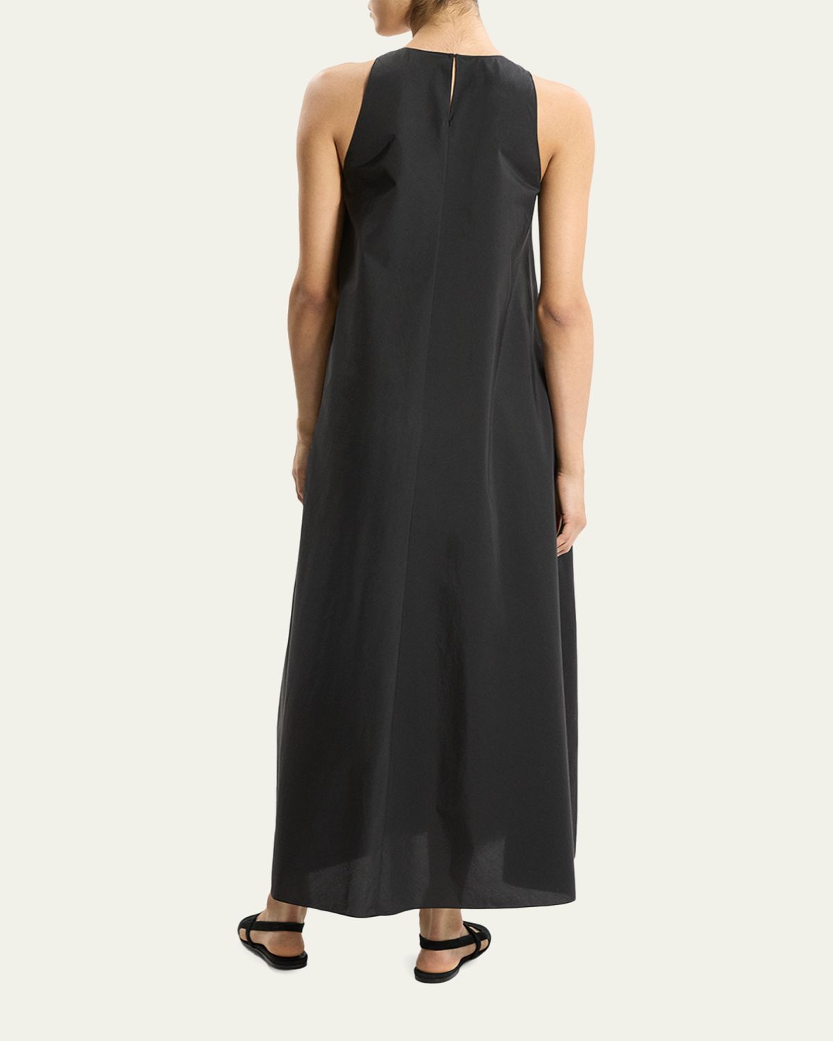 Theory A-Line Cotton Tent Maxi Dress | Thumbnail 3 Theory A-Line Cotton Tent Maxi Dress | Thumbnail 3