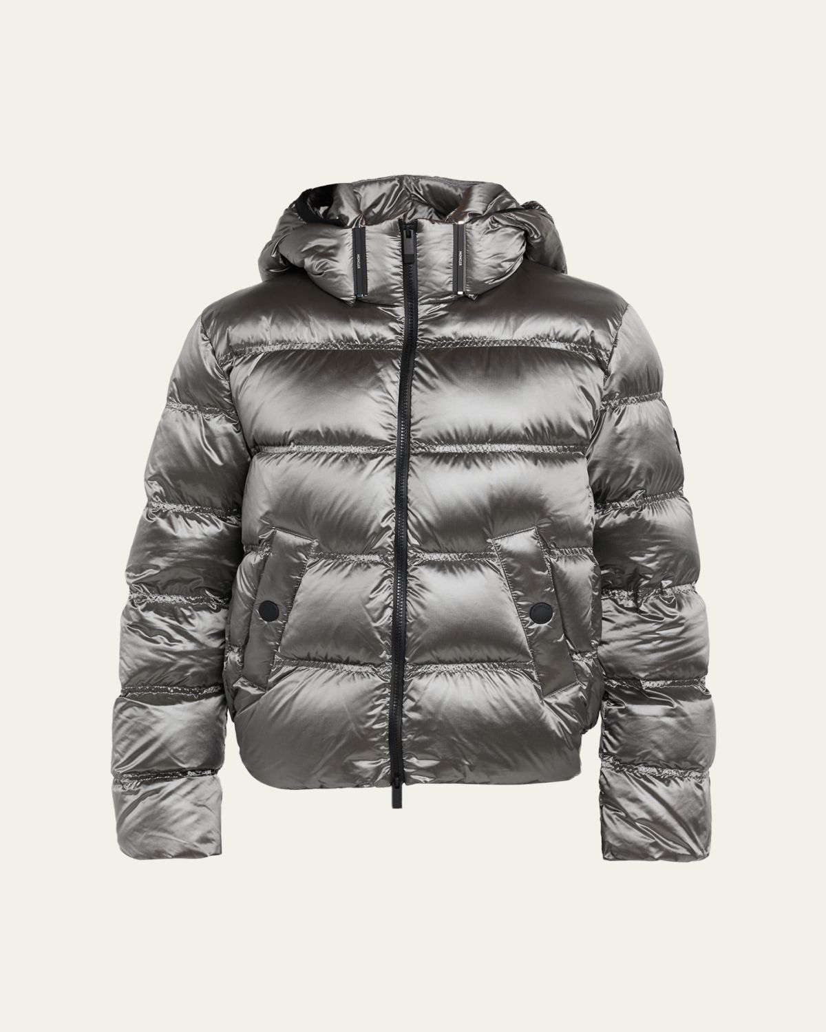 Moncler Quilted Short Down Jacket | Thumbnail 6