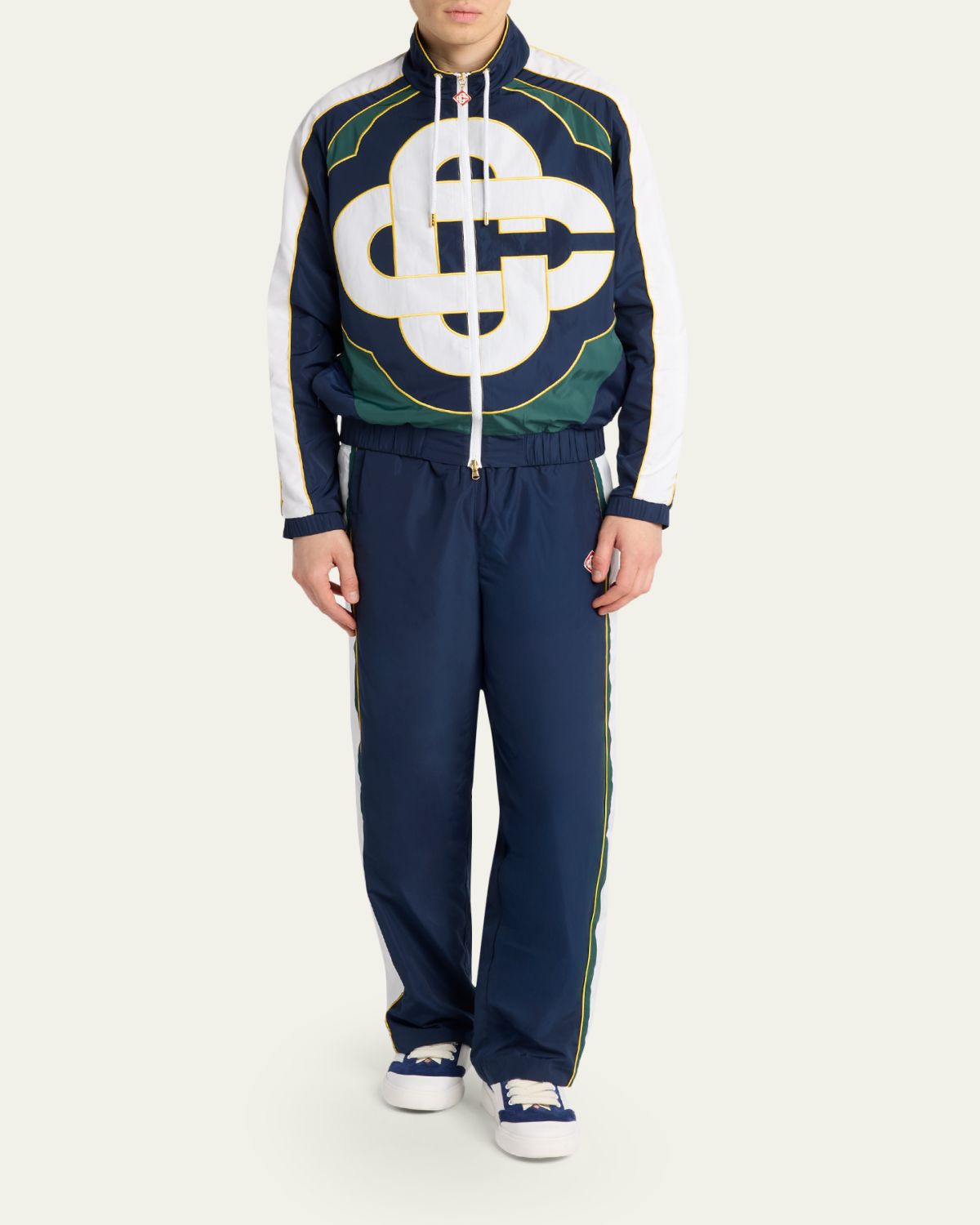 Casablanca Men's CC Logo Windbreaker Jacket | Thumbnail 2