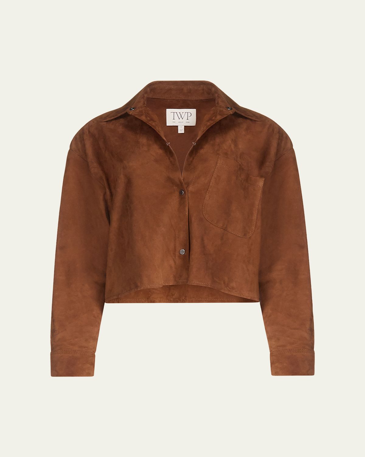 TWP Little Big Joe Shirt in Suede | Thumbnail 5 TWP Little Big Joe Shirt in Suede | Thumbnail 5