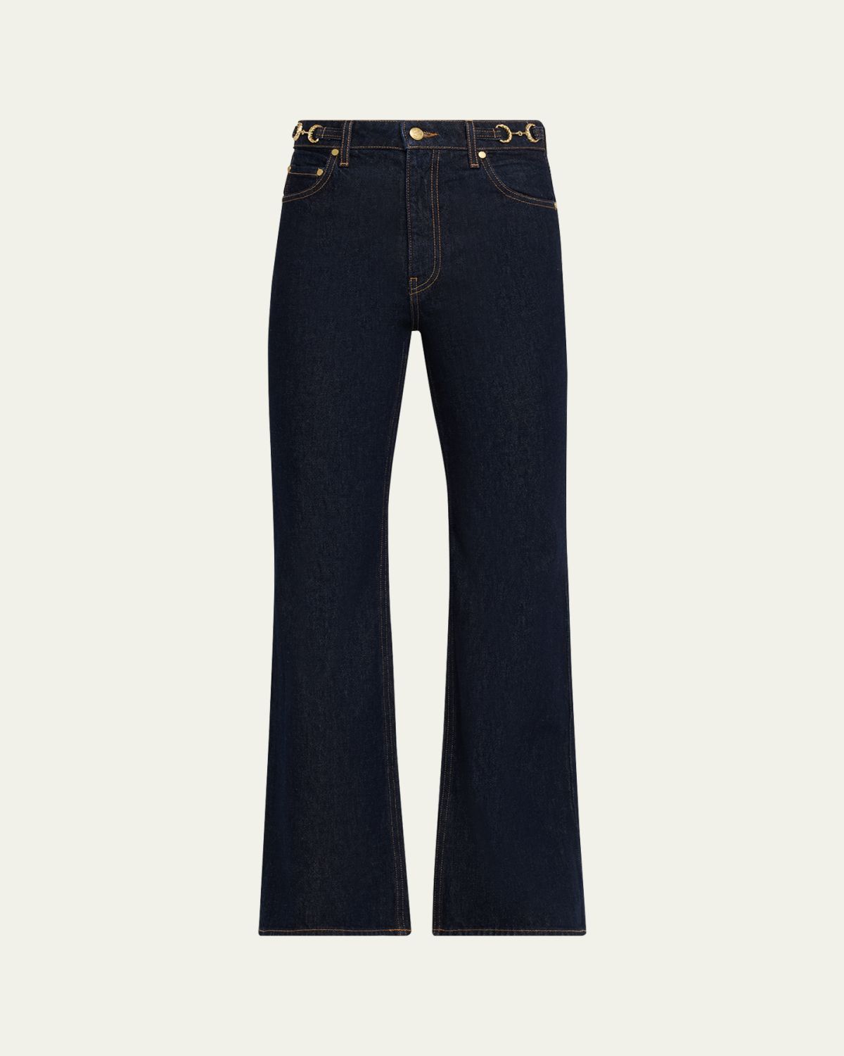 Ulla Johnson The Colette Straight-Leg Denim Jeans