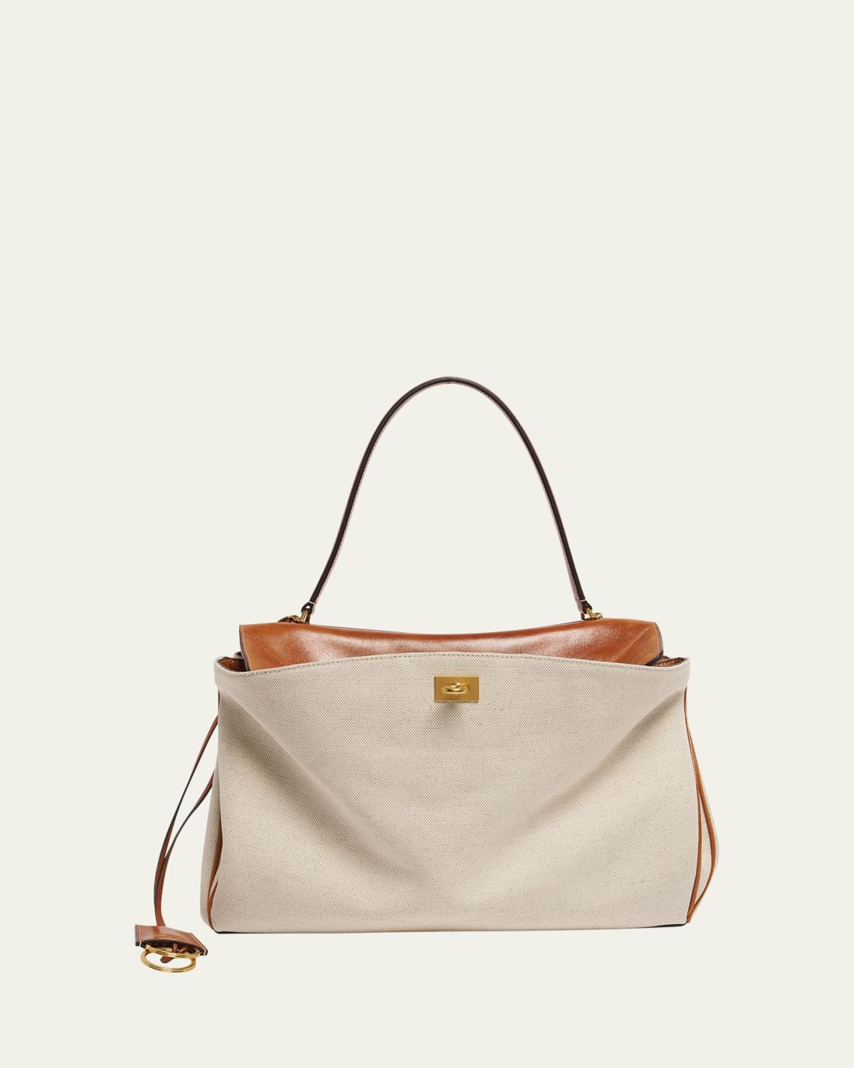 Balenciaga Rodeo Medium Canvas Top-Handle Bag | Thumbnail 6 Balenciaga Rodeo Medium Canvas Top-Handle Bag | Thumbnail 6