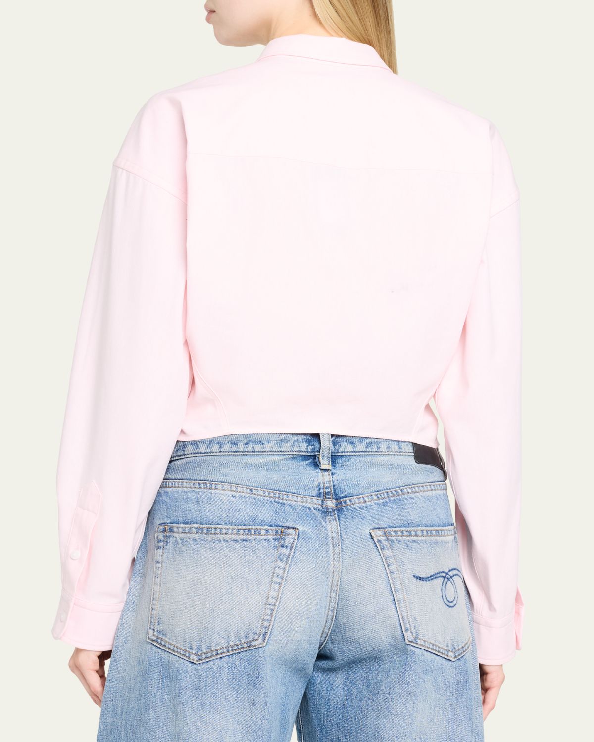 R13 Split-Hem Boyfriend Shirt | Thumbnail 3