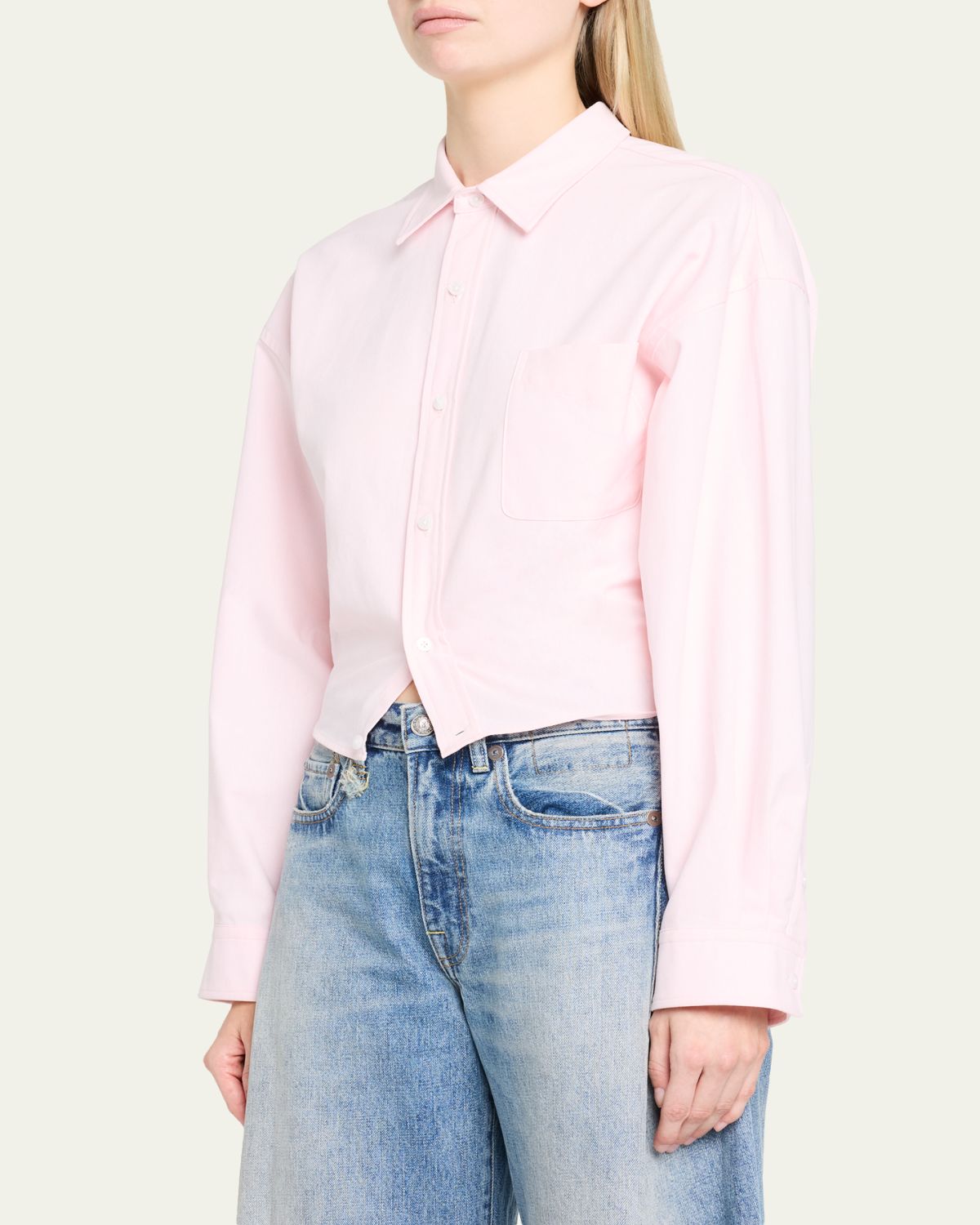 R13 Split-Hem Boyfriend Shirt | Thumbnail 4
