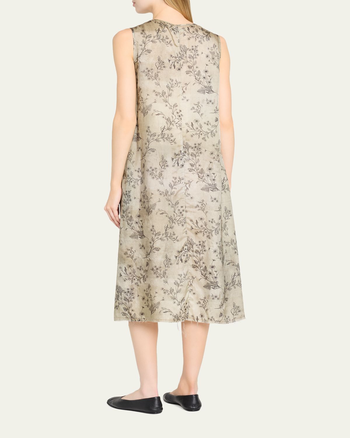 R13 Floral Sleeveless Midi Dress | Thumbnail 3