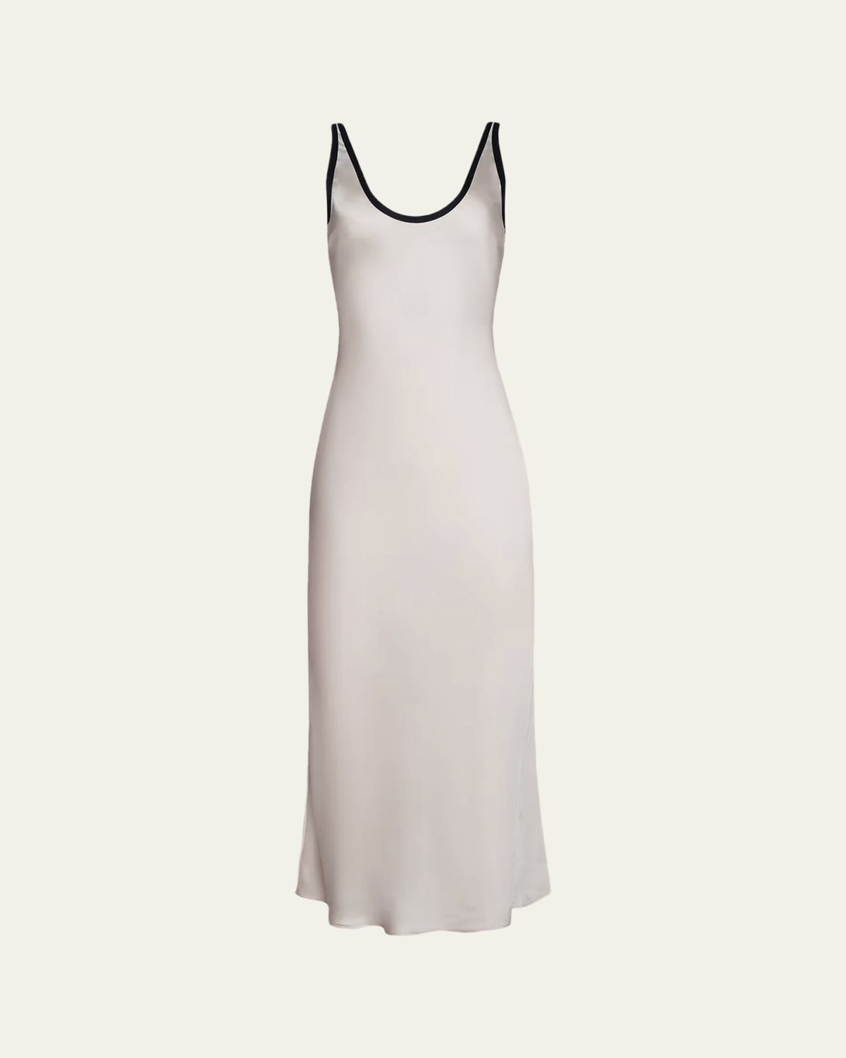 L'Agence Akiya Contrast-Trim Maxi Dress | Thumbnail 7 L'Agence Akiya Contrast-Trim Maxi Dress | Thumbnail 7