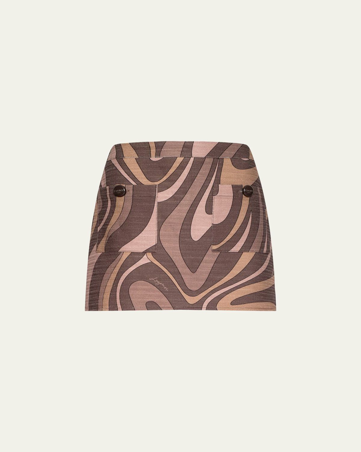 L'Agence Cyra Low-Rise Mini Skirt