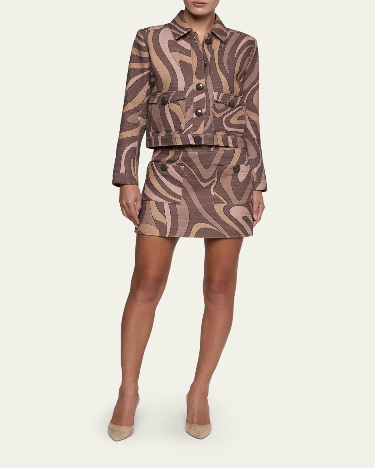 L'Agence Nyx Cropped Jacket | Thumbnail 2 L'Agence Nyx Cropped Jacket | Thumbnail 2