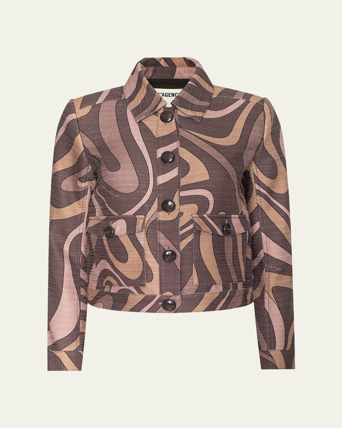 L'Agence Nyx Cropped Jacket