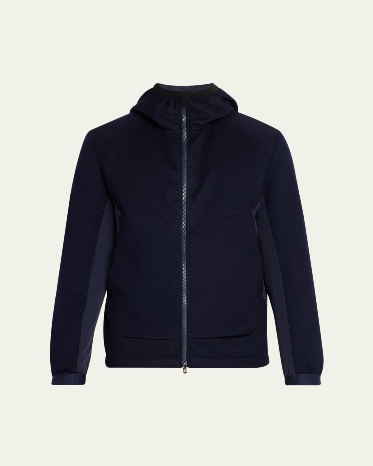 Sease Men's Predator 3.0 Water-Resistant Padded Wool Jacket with Hood
