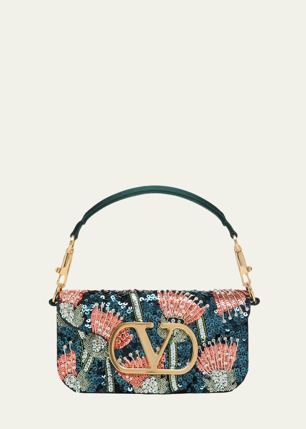 Loco Floral Sequin Clutch Bag Loco Floral Sequin Clutch Bag
