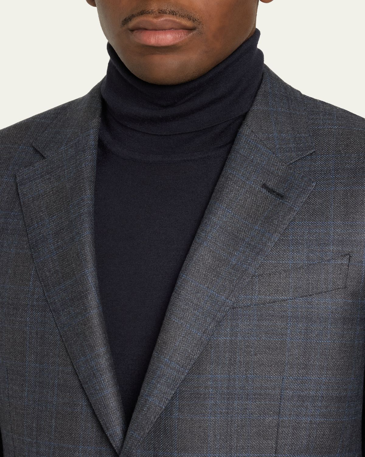 ZEGNA Men's 12milmil12 Wool Single-Breasted Sport Coat | Thumbnail 5