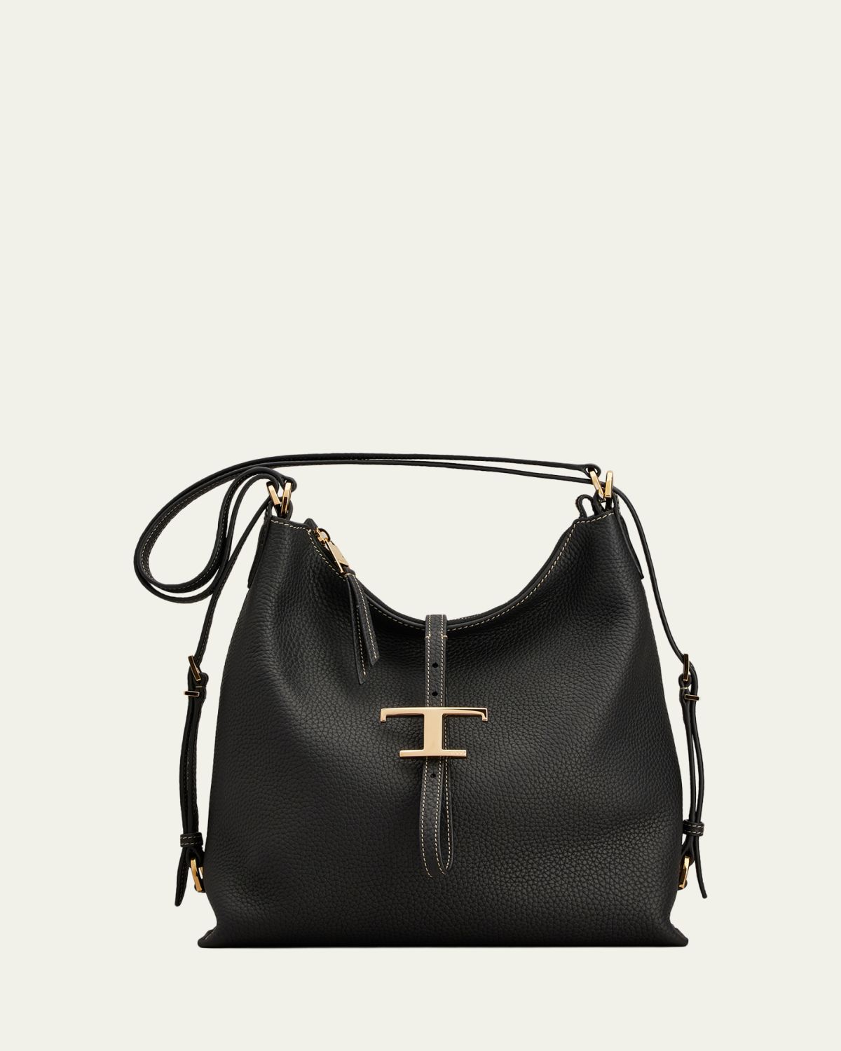 Tod's T Timeless Grain Leather Shoulder Bag | Thumbnail 3 Tod's T Timeless Grain Leather Shoulder Bag | Thumbnail 3