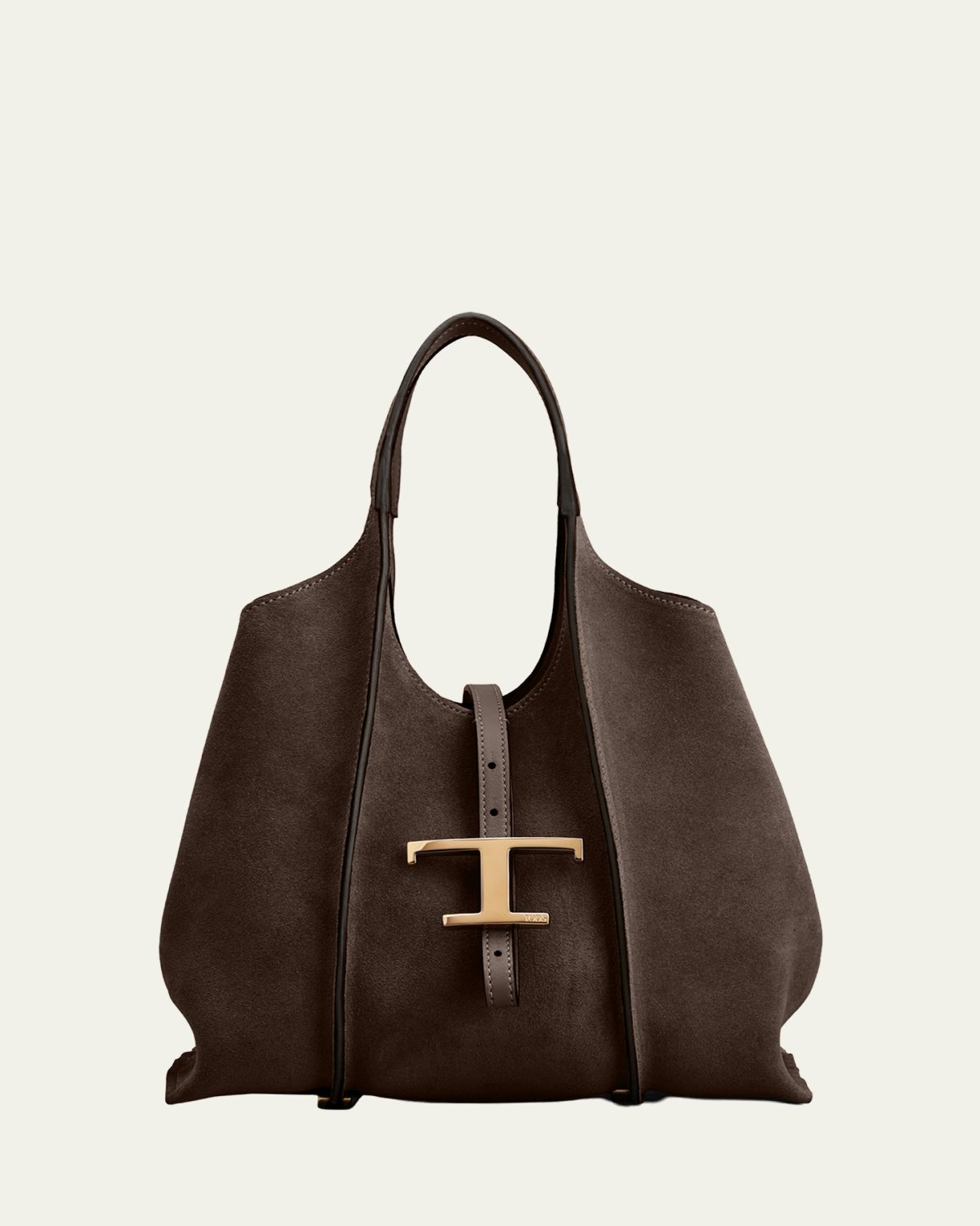 Tod's T Timeless Suede Shopping Tote Bag | Thumbnail 3 Tod's T Timeless Suede Shopping Tote Bag | Thumbnail 3