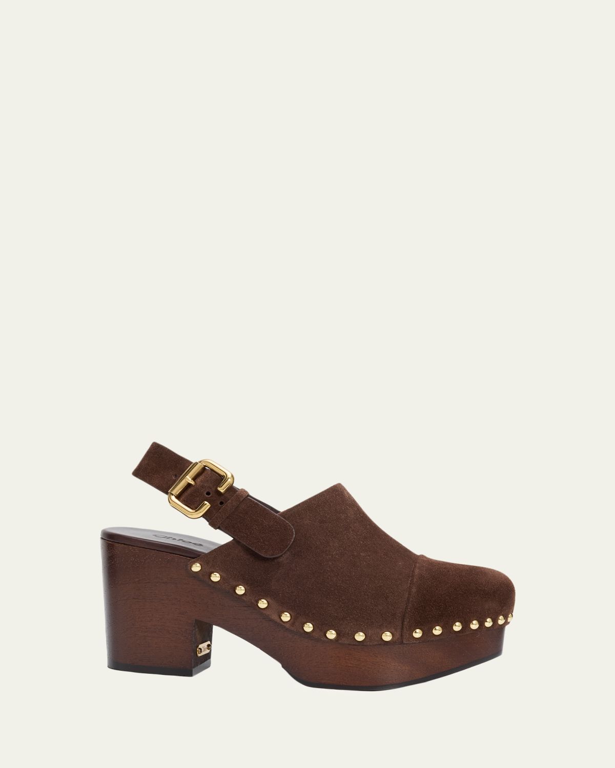 Chloe 80mm Jeannette Suede Platform Clogs | Thumbnail 4 Chloe 80mm Jeannette Suede Platform Clogs | Thumbnail 4
