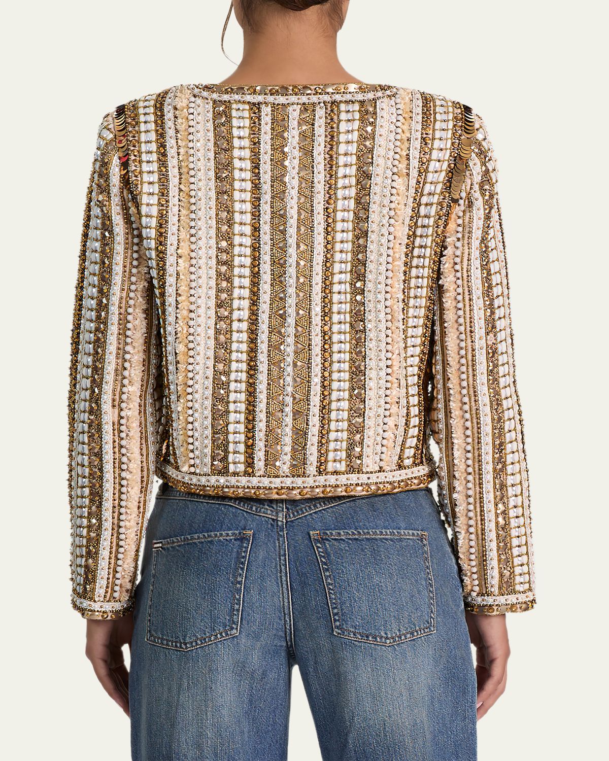 ALICE + OLIVIA Kidman Embellished Jacket | Thumbnail 3