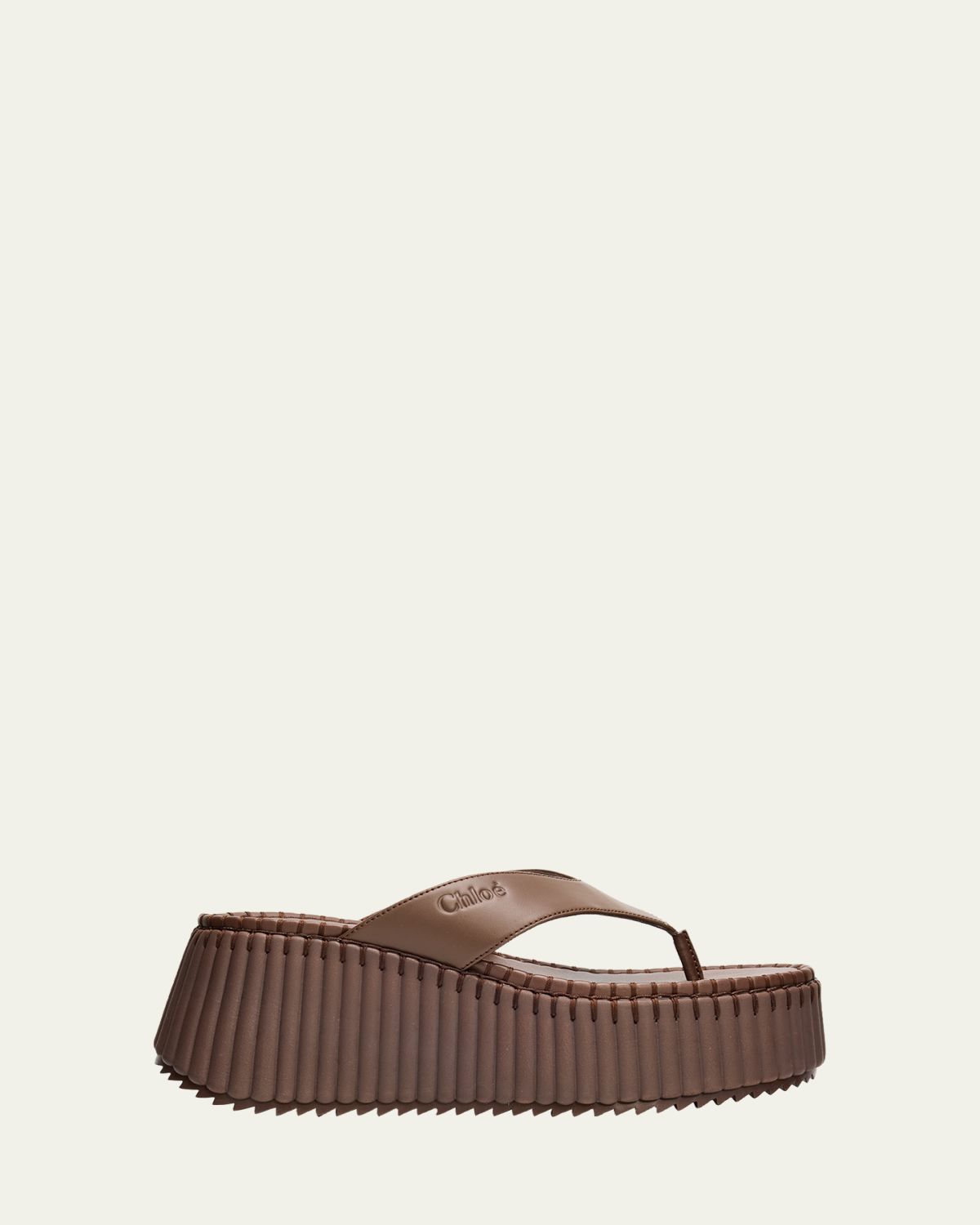 Chloe 75mm Nama Platform Leather Thong Sandals | Thumbnail 6 Chloe 75mm Nama Platform Leather Thong Sandals | Thumbnail 6