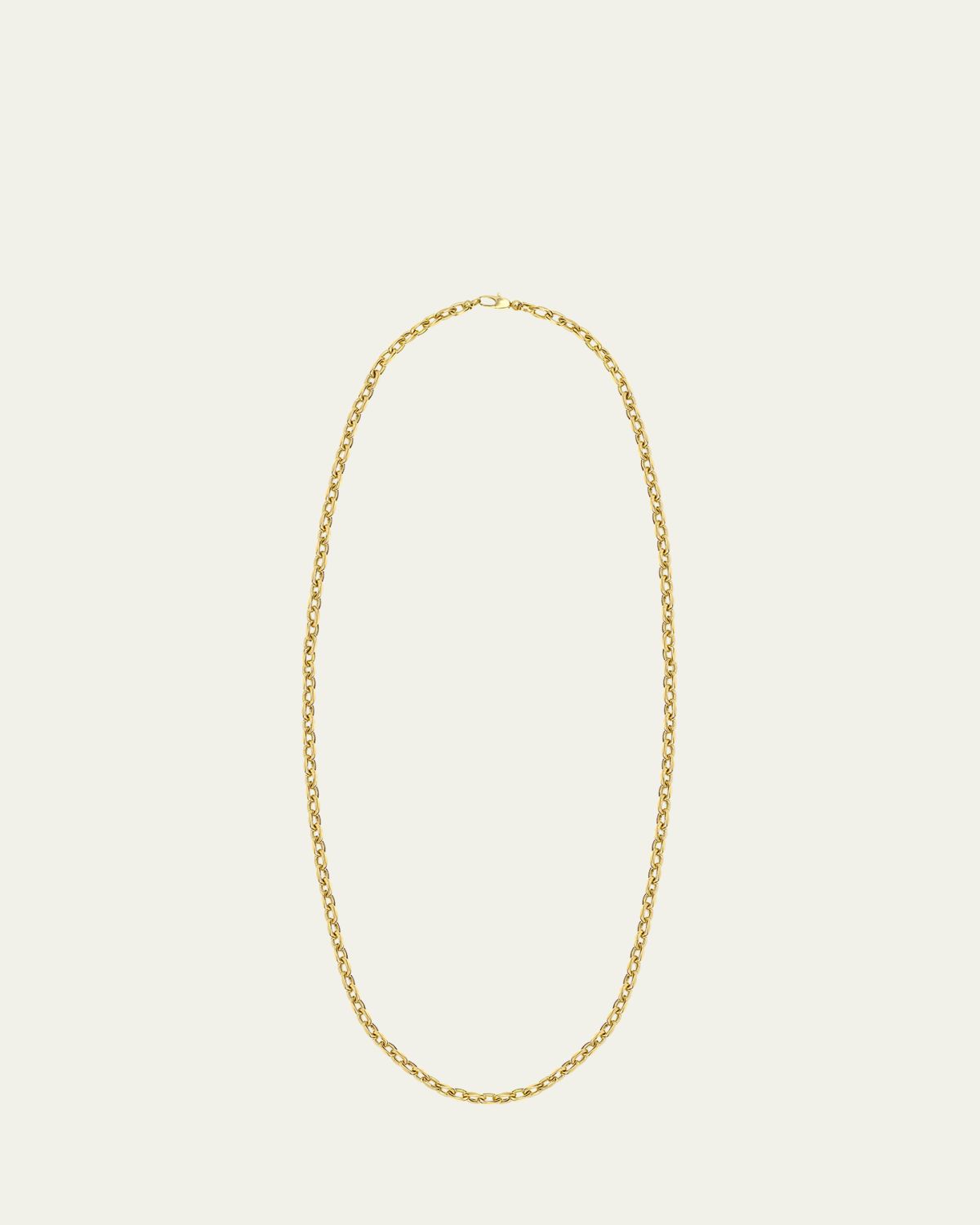 Vram 18K Yellow Gold Lynk Chain Necklace