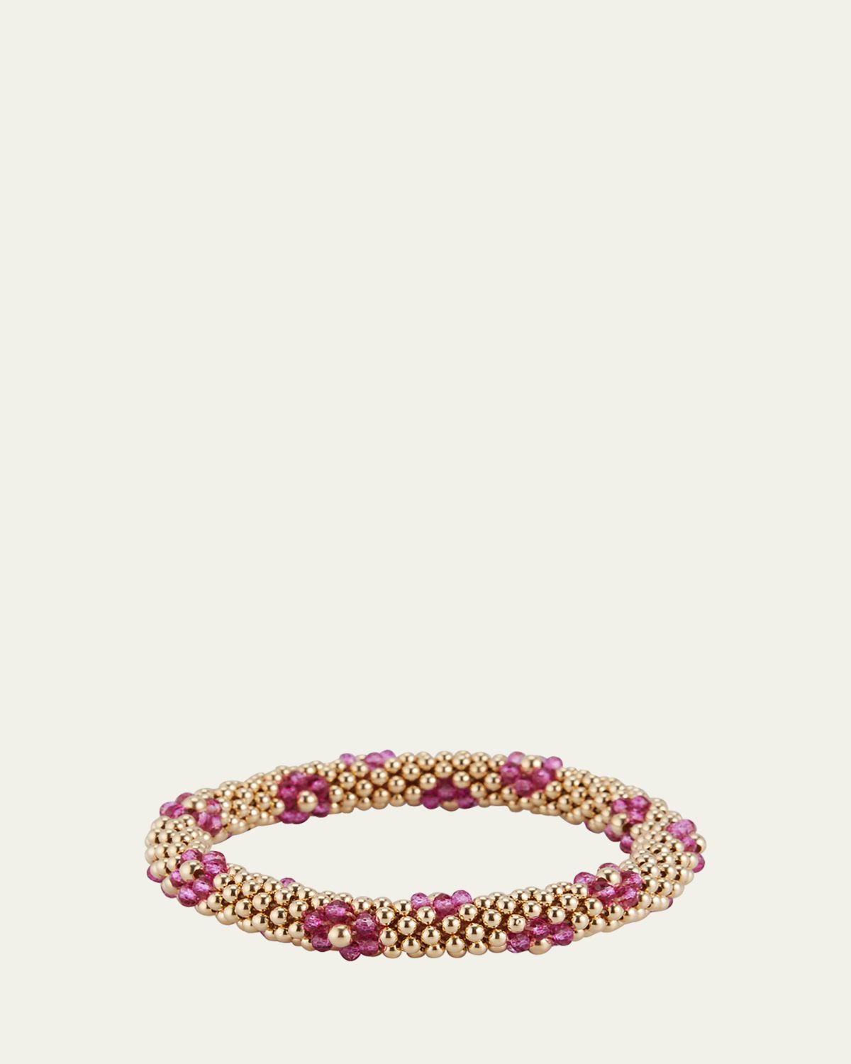 Meredith Frederick Daisy Zircon Bracelet, Pink