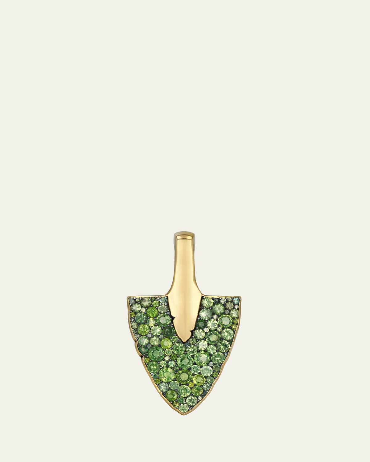 Vram 18K Vyv Green Sapphire Pendant | Thumbnail 5 Vram 18K Vyv Green Sapphire Pendant | Thumbnail 5