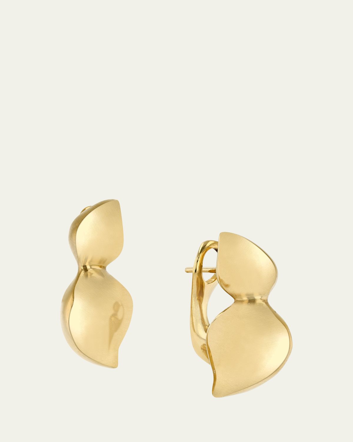Vram 18K Yellow Gold Cayrn Earrings
