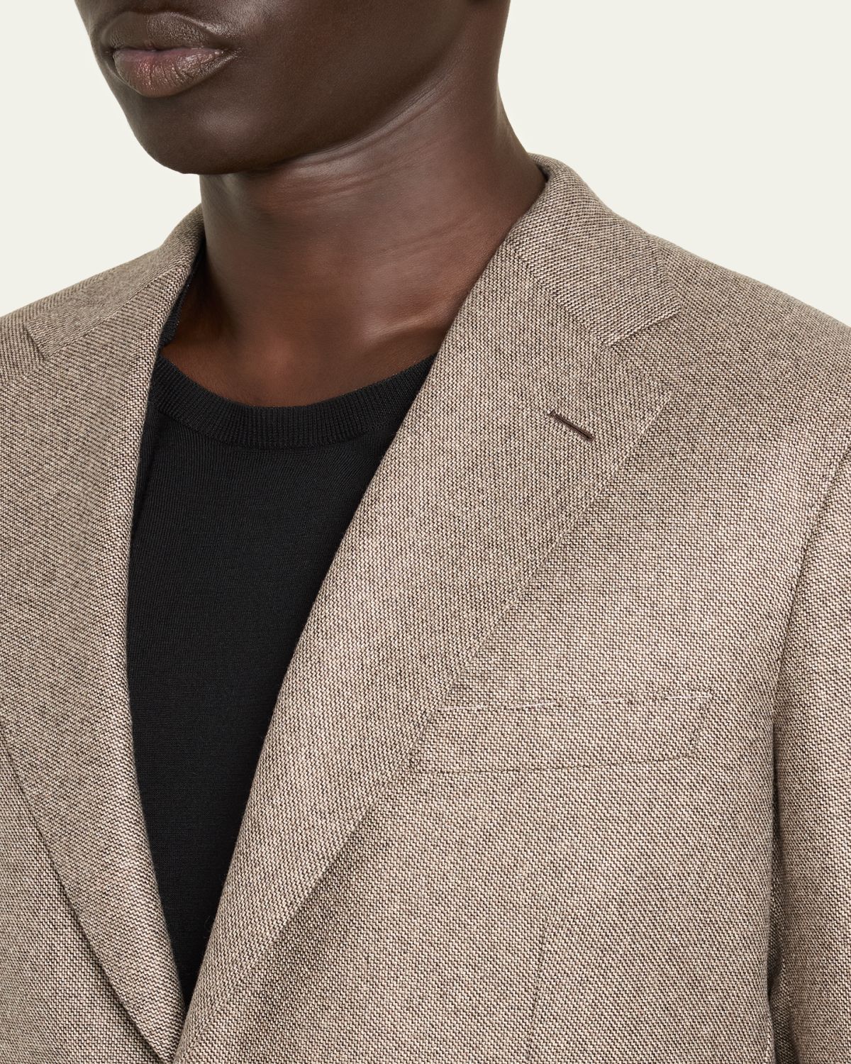 Brioni Men's Plume Wool Single-Breasted Sport Coat | Thumbnail 5