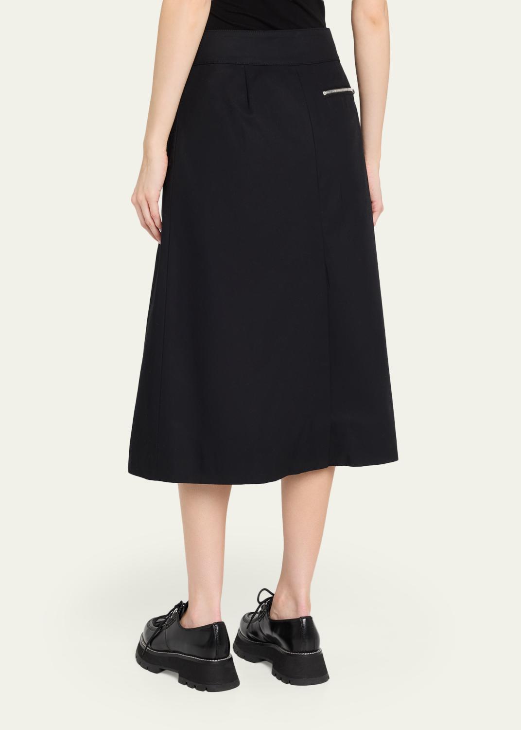 3.1 Phillip Lim Pleated Utility Midi Skirt | Thumbnail 3 3.1 Phillip Lim Pleated Utility Midi Skirt | Thumbnail 3