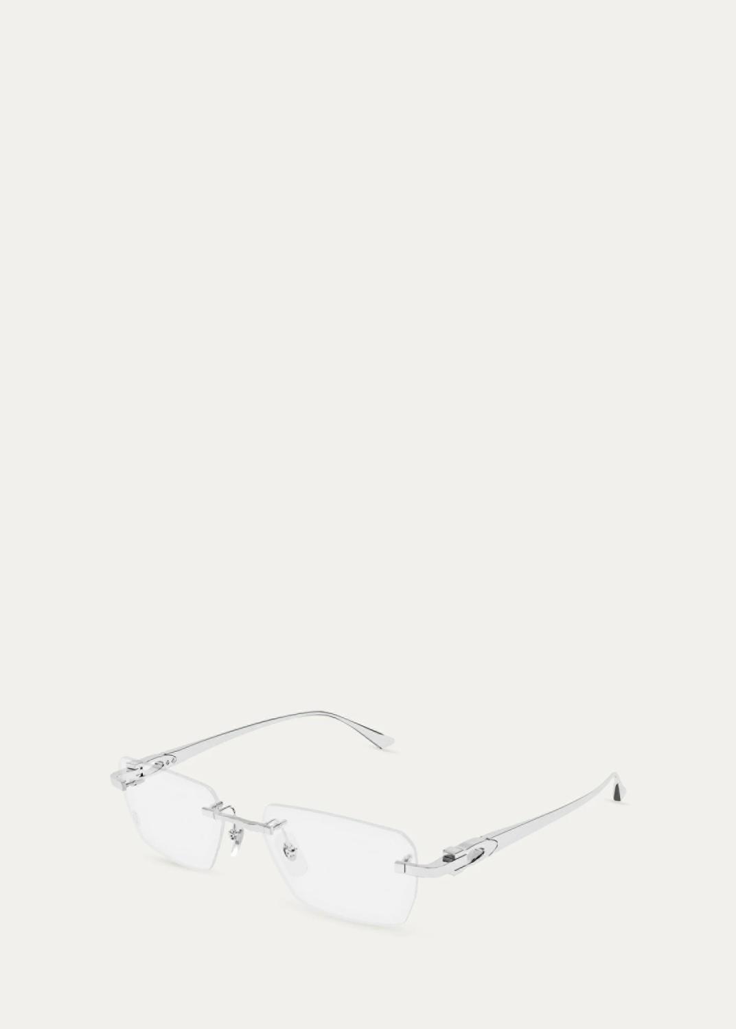 Cartier Men's Rimless Rectangle Sunglasses | Thumbnail 2 Cartier Men's Rimless Rectangle Sunglasses | Thumbnail 2