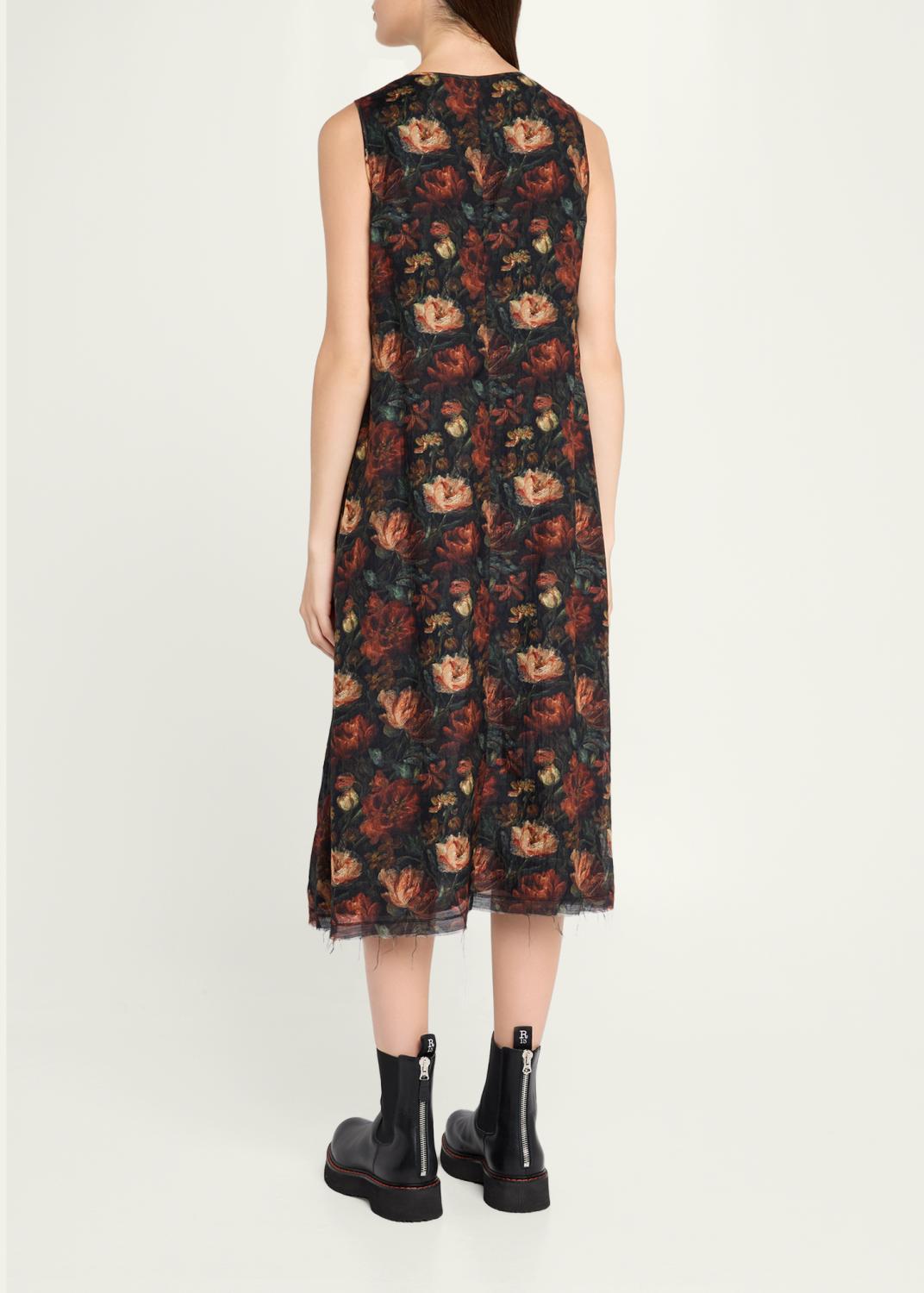 R13 Sleeveless Printed Midi Dress | Thumbnail 3 R13 Sleeveless Printed Midi Dress | Thumbnail 3