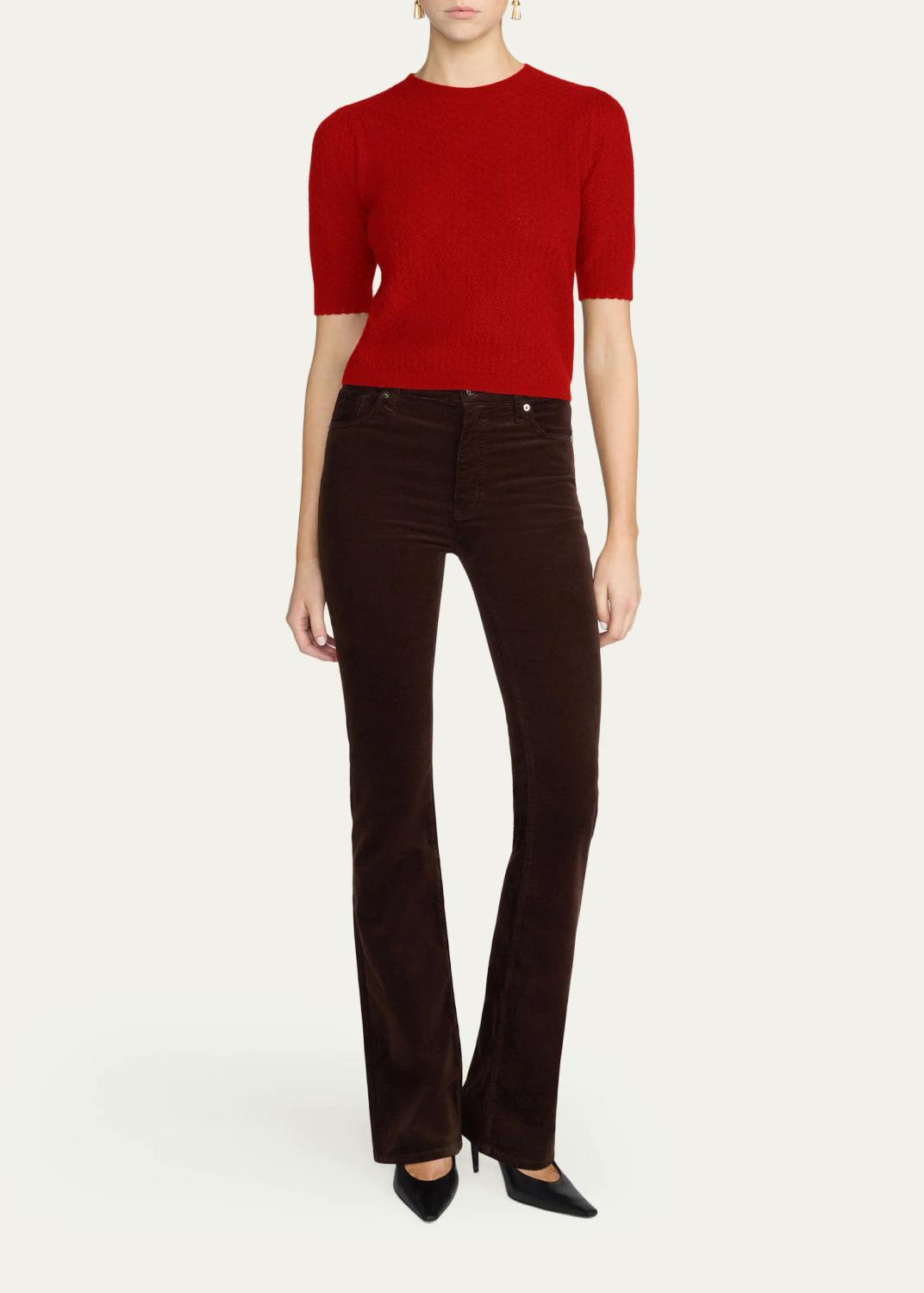 Frame The Gathered Honeycomb Cashmere Sweater | Thumbnail 2 Frame The Gathered Honeycomb Cashmere Sweater | Thumbnail 2