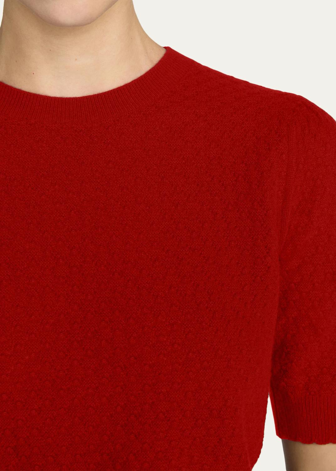 Frame The Gathered Honeycomb Cashmere Sweater | Thumbnail 5 Frame The Gathered Honeycomb Cashmere Sweater | Thumbnail 5