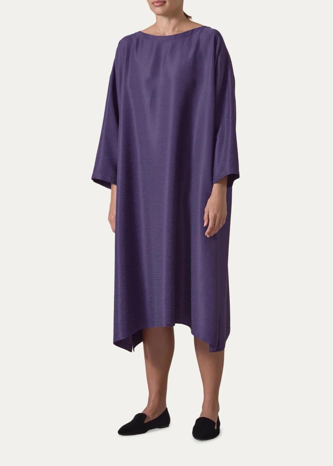 Eskandar Wide A-Line Scoop Neck Dress | Thumbnail 4 Eskandar Wide A-Line Scoop Neck Dress | Thumbnail 4