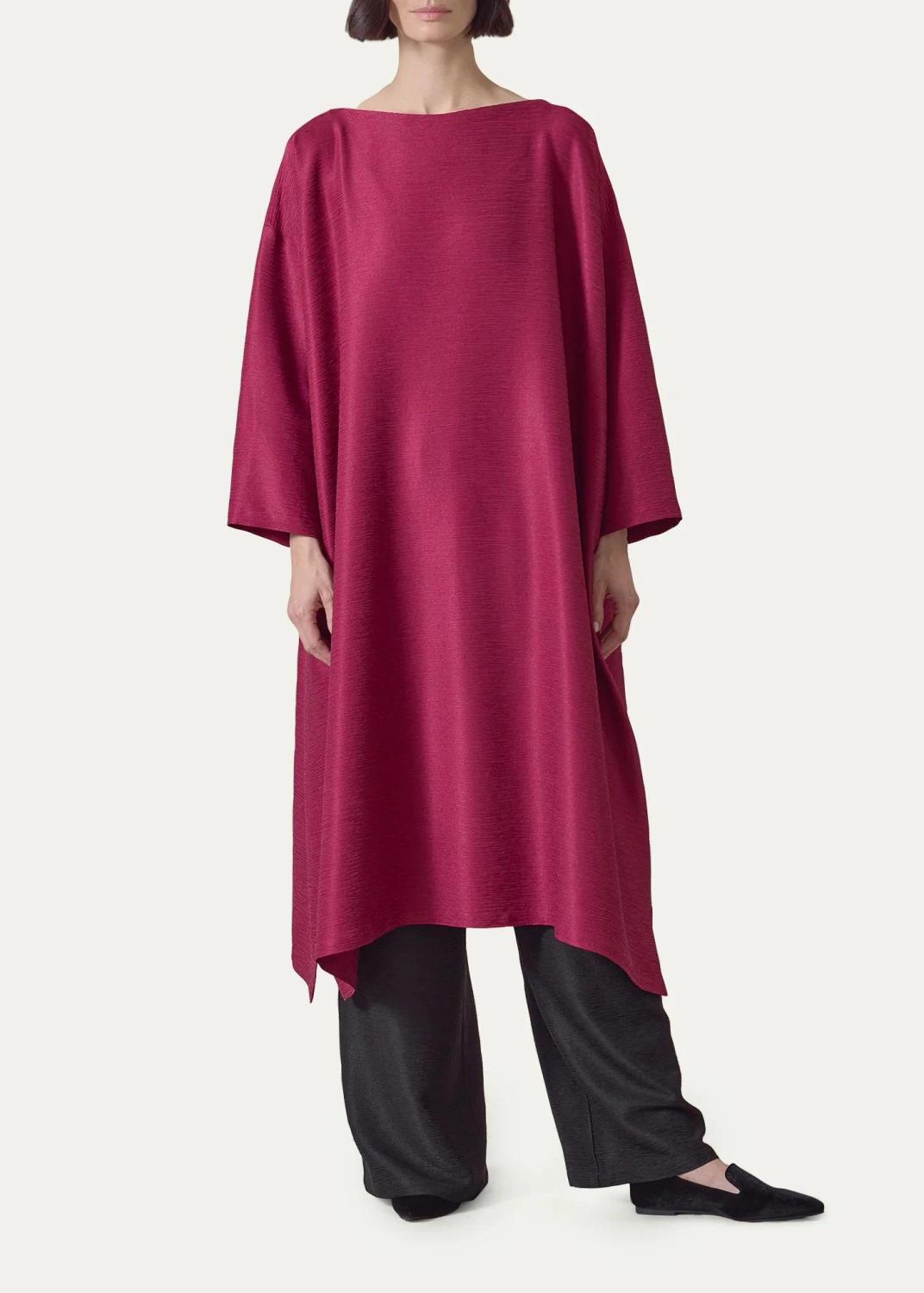 Eskandar Wide A-Line Scoop Neck Dress | Thumbnail 4 Eskandar Wide A-Line Scoop Neck Dress | Thumbnail 4