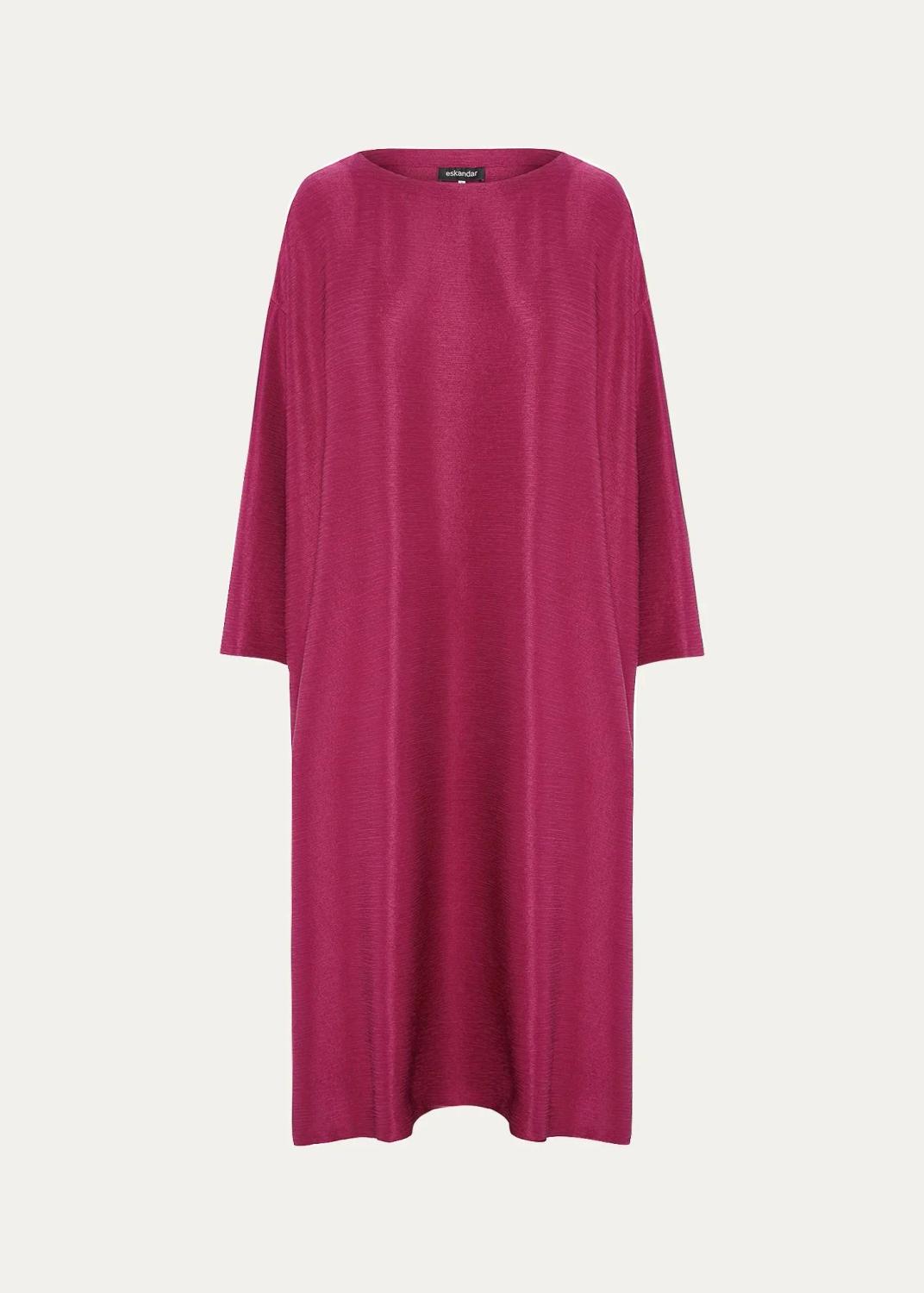 Wide A-Line Scoop Neck Dress Wide A-Line Scoop Neck Dress