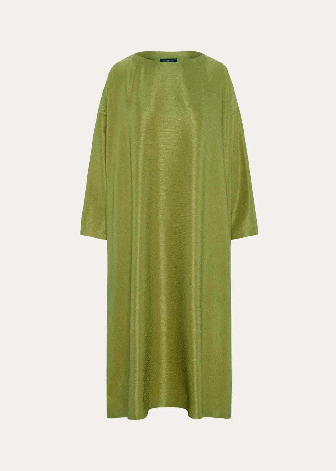 Wide A-Line Scoop Neck Dress Wide A-Line Scoop Neck Dress