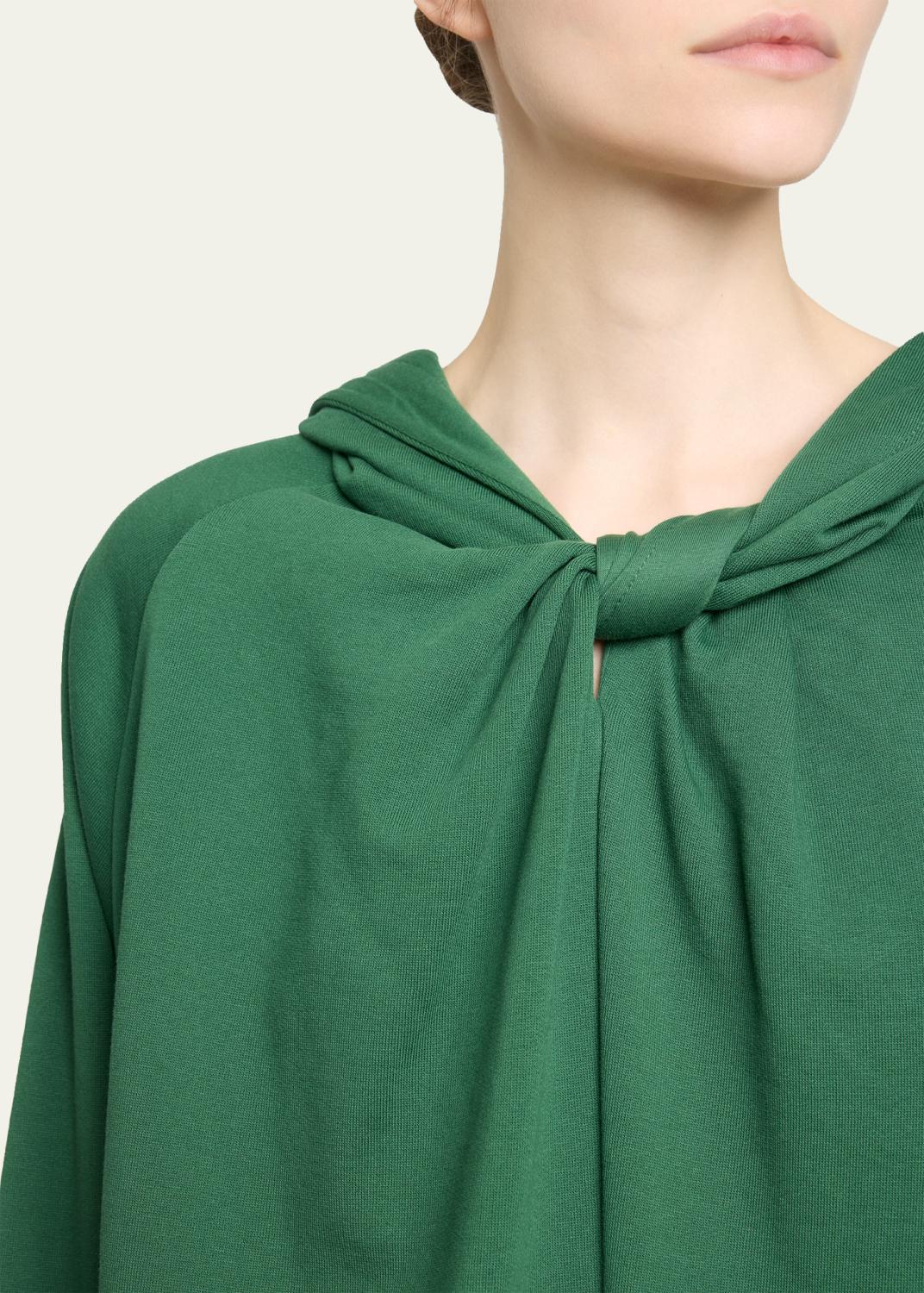 Dries Van Noten Hadella Knotted Cotton Hoodie | Thumbnail 5 Dries Van Noten Hadella Knotted Cotton Hoodie | Thumbnail 5