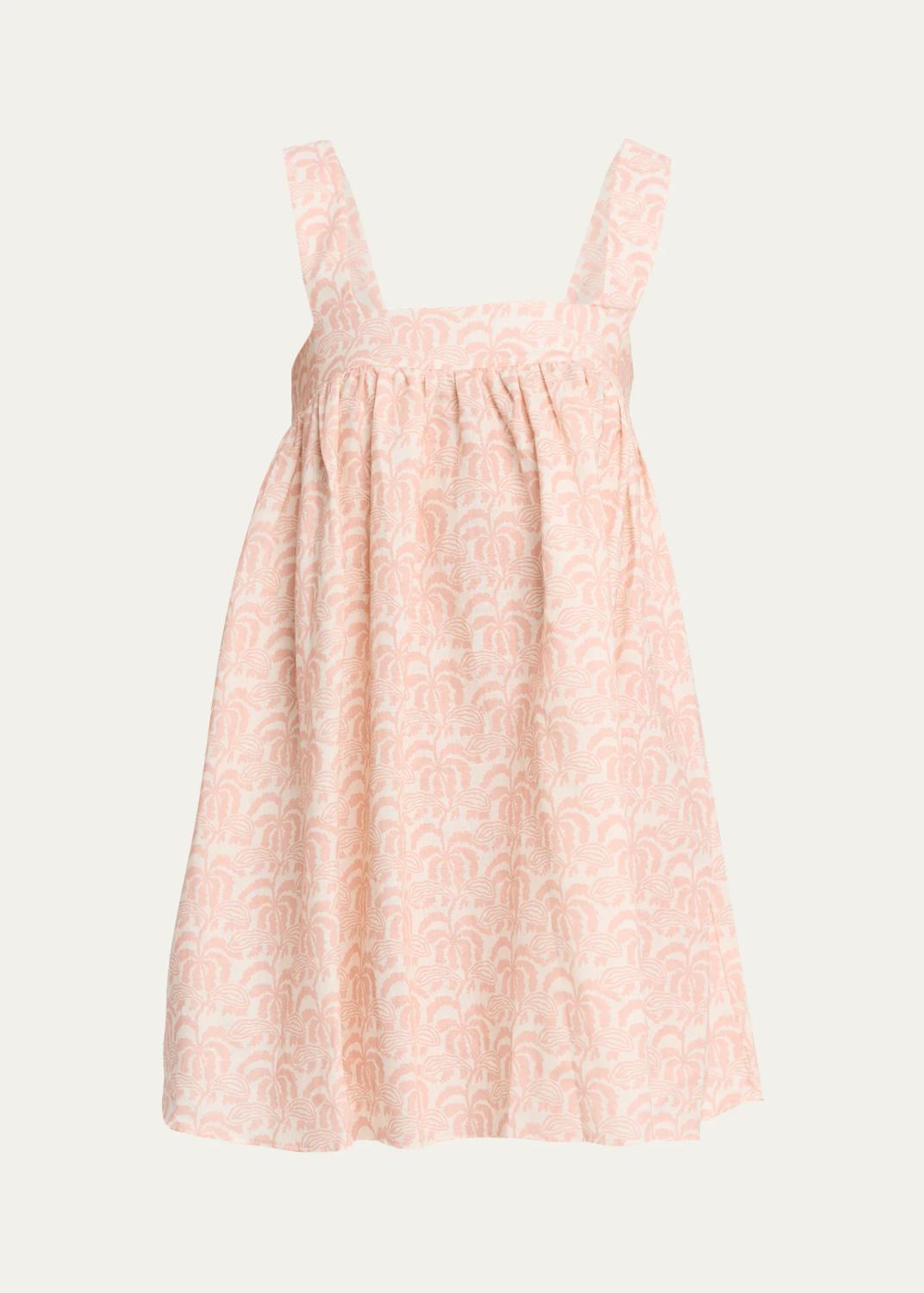 Babydoll Linen Mini Dress Babydoll Linen Mini Dress