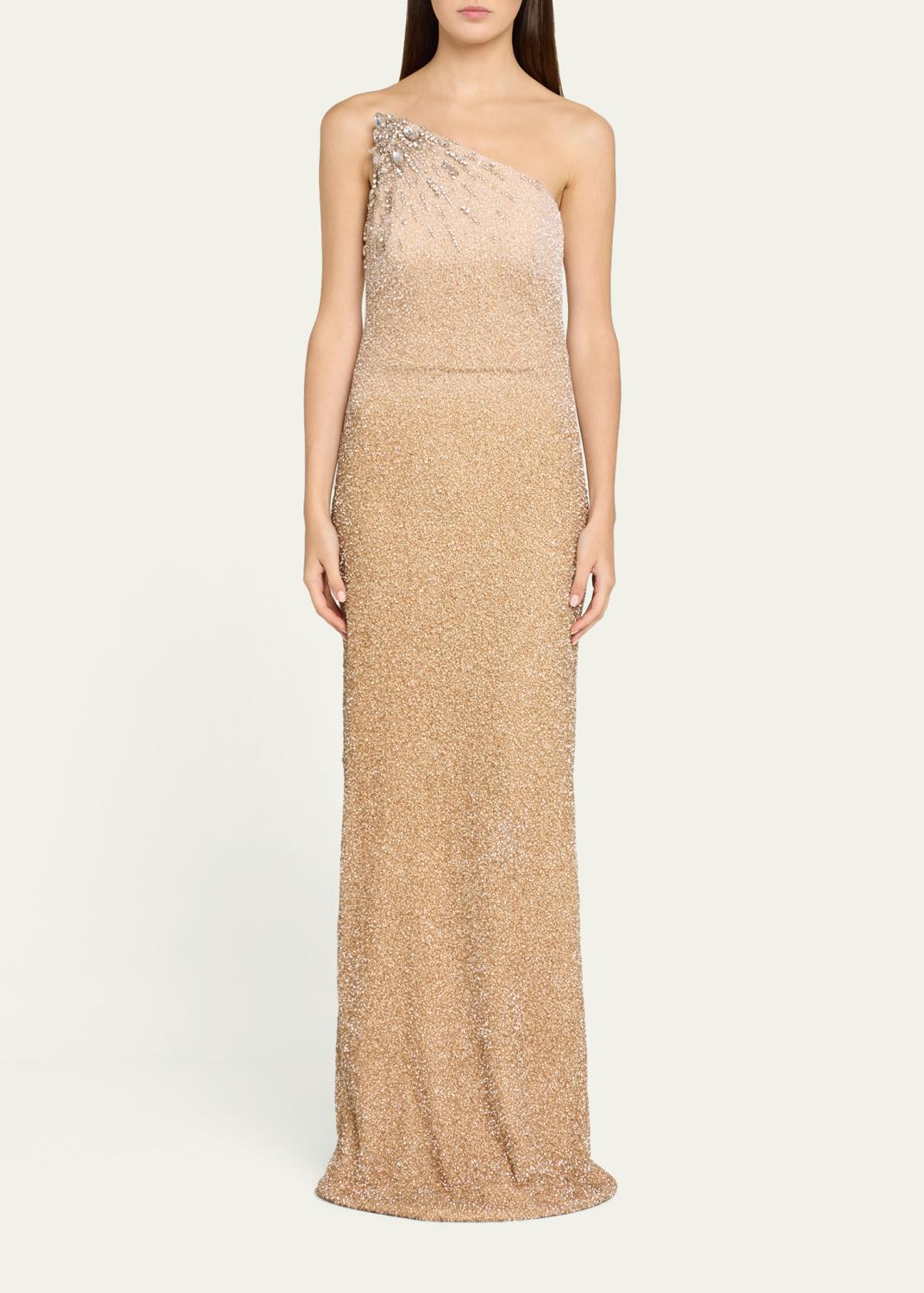 PAMELLA ROLAND Ombre Signature Sequined Strapless Column Gown | Thumbnail 2 PAMELLA ROLAND Ombre Signature Sequined Strapless Column Gown | Thumbnail 2