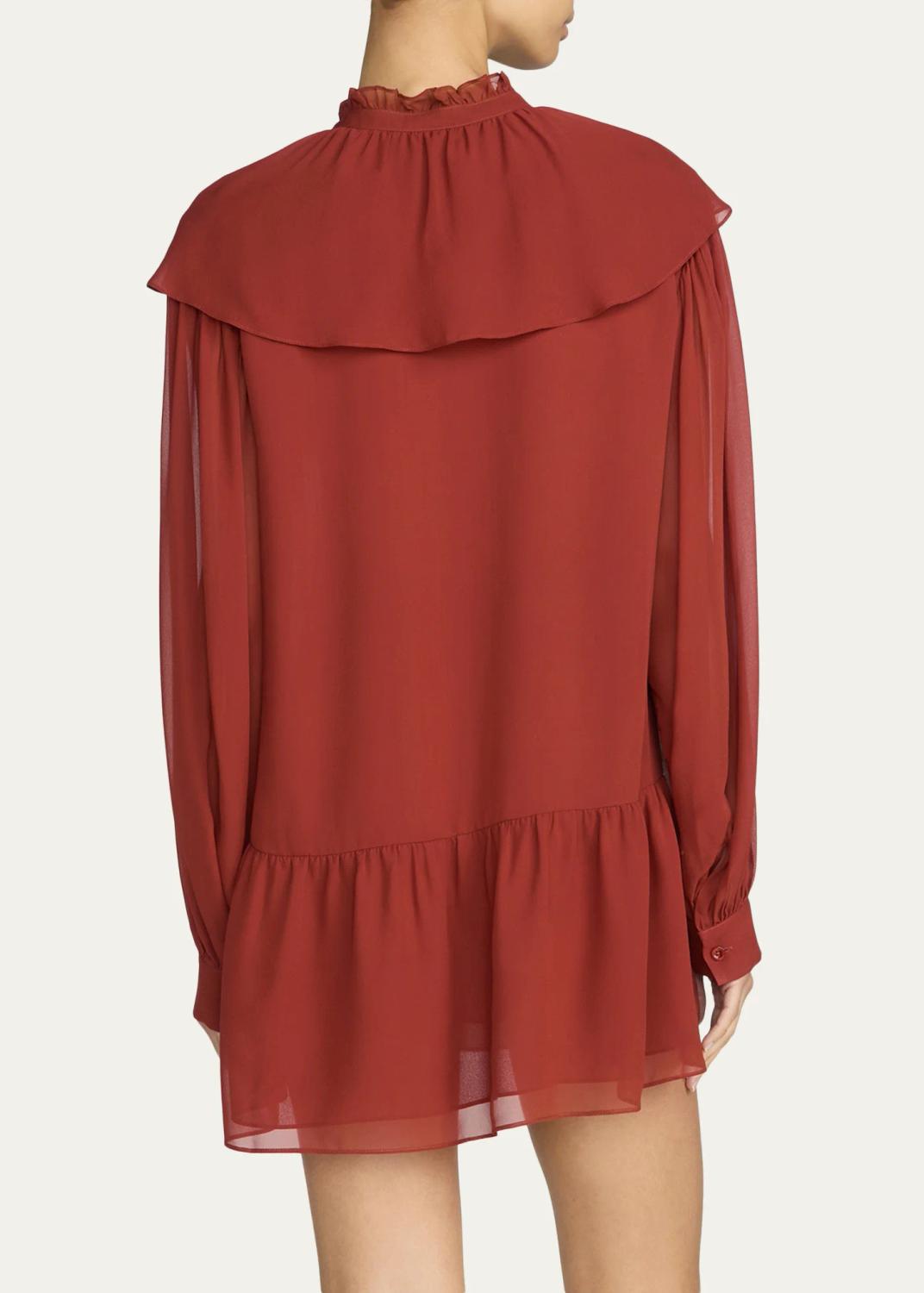 Frame The Silk Soiree Mini Dress | Thumbnail 3 Frame The Silk Soiree Mini Dress | Thumbnail 3