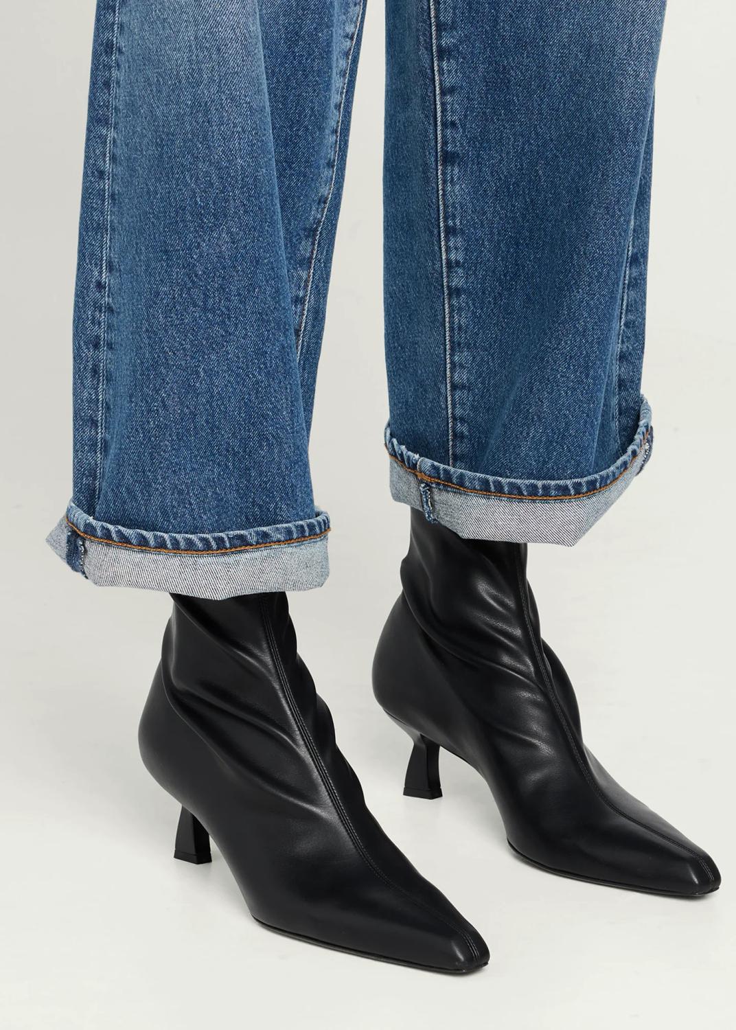 JW Anderson 60mm Stretch Leather Booties | Thumbnail 2 JW Anderson 60mm Stretch Leather Booties | Thumbnail 2