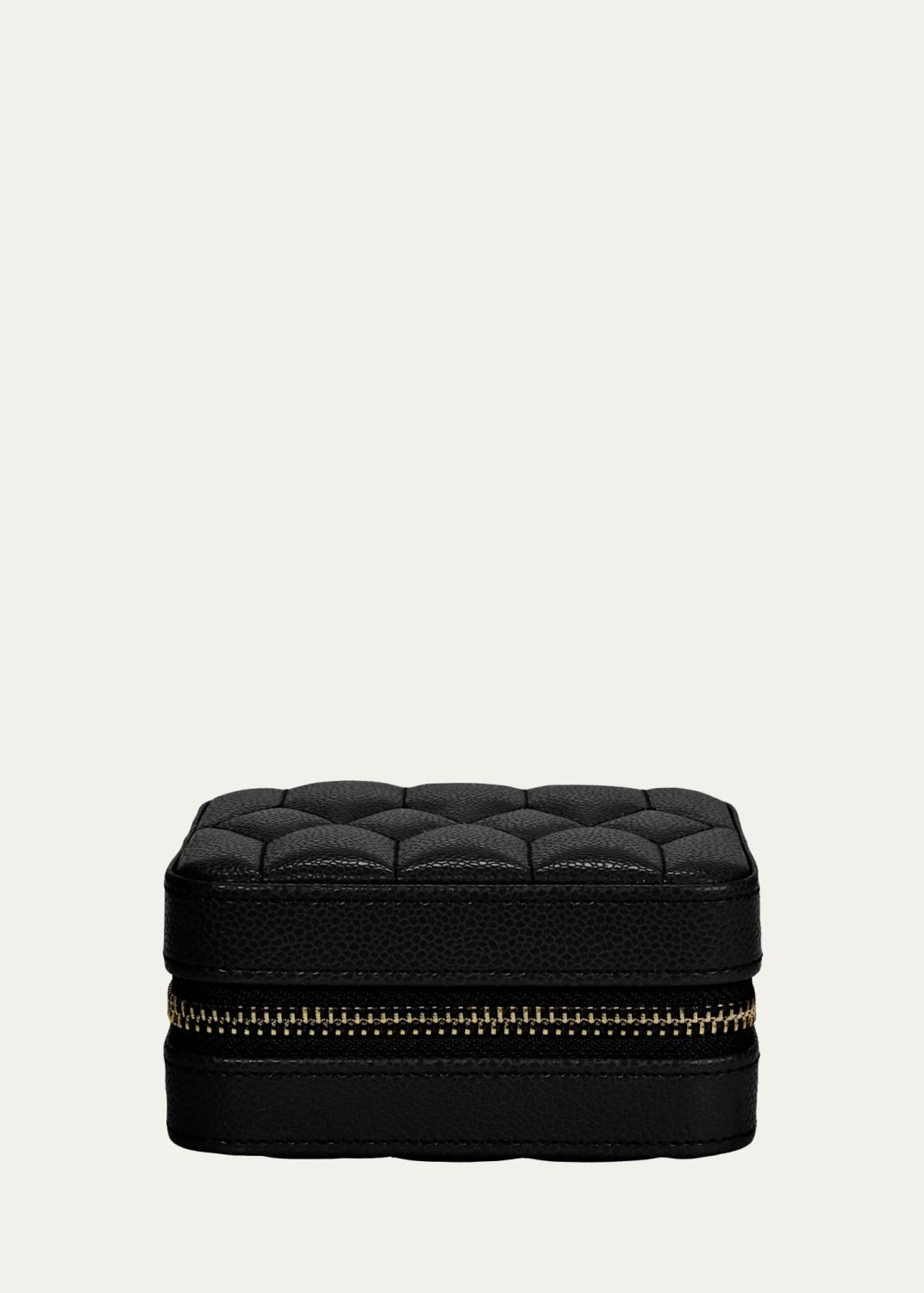 Wolf Lauren Vegan Leather Zip Travel Case