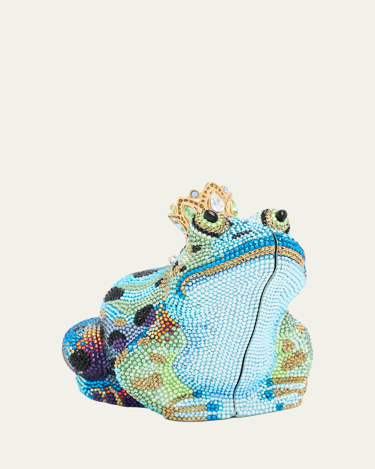 Judith Leiber Couture Collector 's Edition William Frog Prince Clutch Bag
