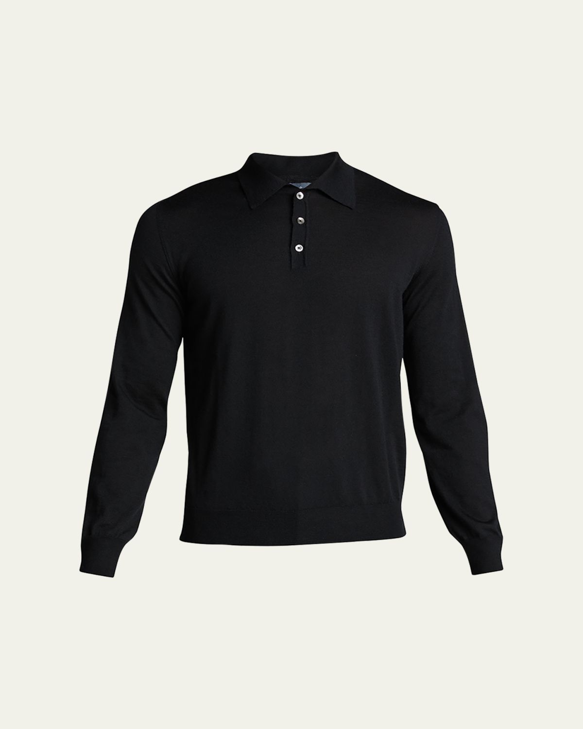 Bergdorf Goodman Long-Sleeve Cashmere Polo Sweater | Thumbnail 6 Bergdorf Goodman Long-Sleeve Cashmere Polo Sweater | Thumbnail 6