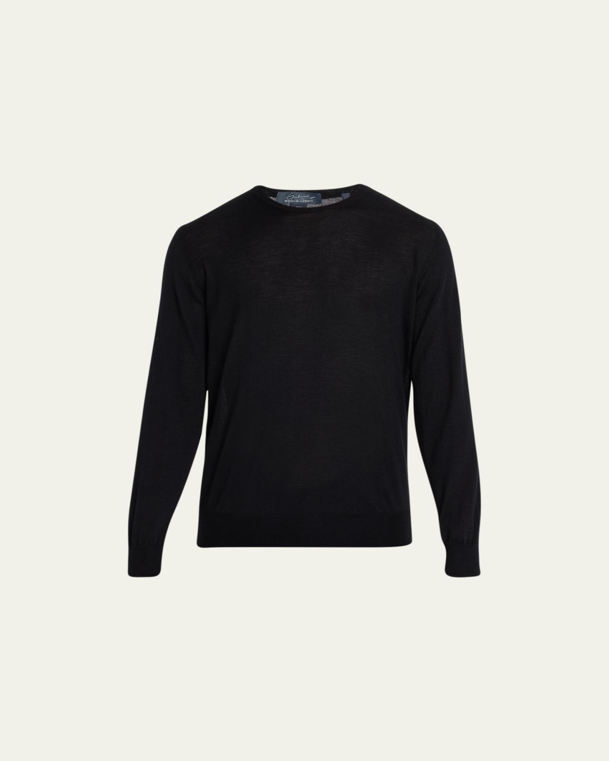 Bergdorf Goodman Crewneck Cashmere Sweater | Thumbnail 6 Bergdorf Goodman Crewneck Cashmere Sweater | Thumbnail 6