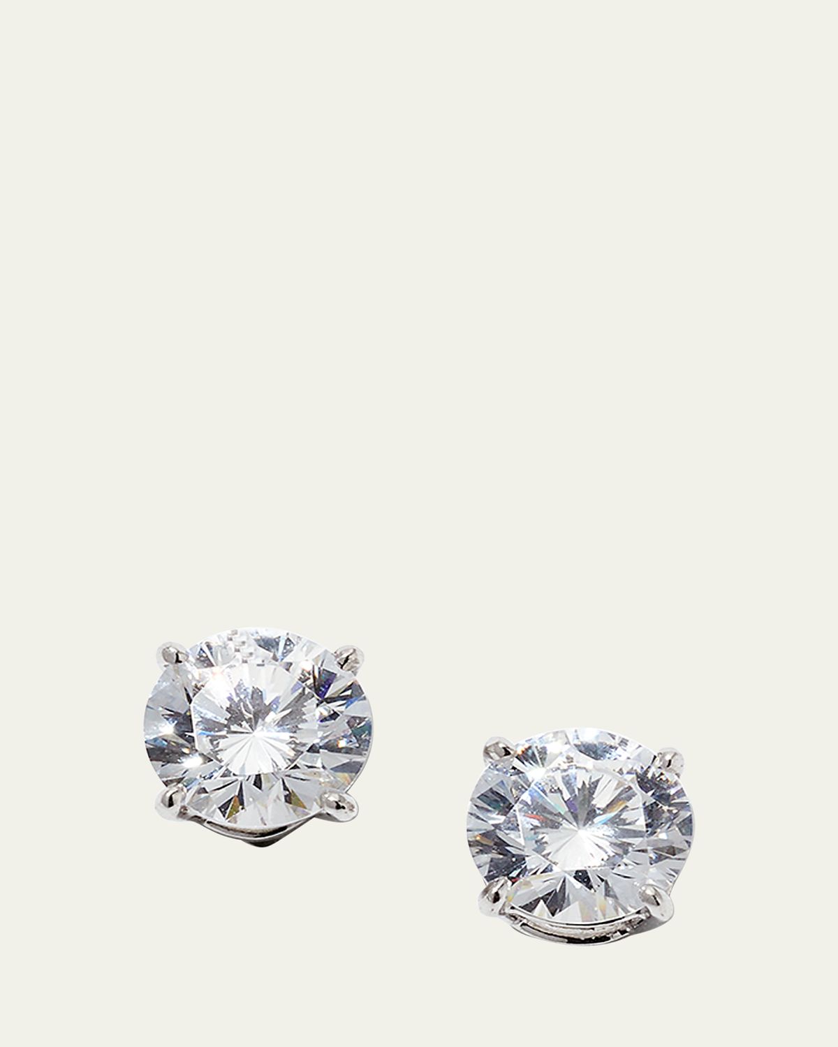 Fantasia by DeSerio 14K Yellow Gold 2.5ct Stud Earrings | Thumbnail 5 Fantasia by DeSerio 14K Yellow Gold 2.5ct Stud Earrings | Thumbnail 5