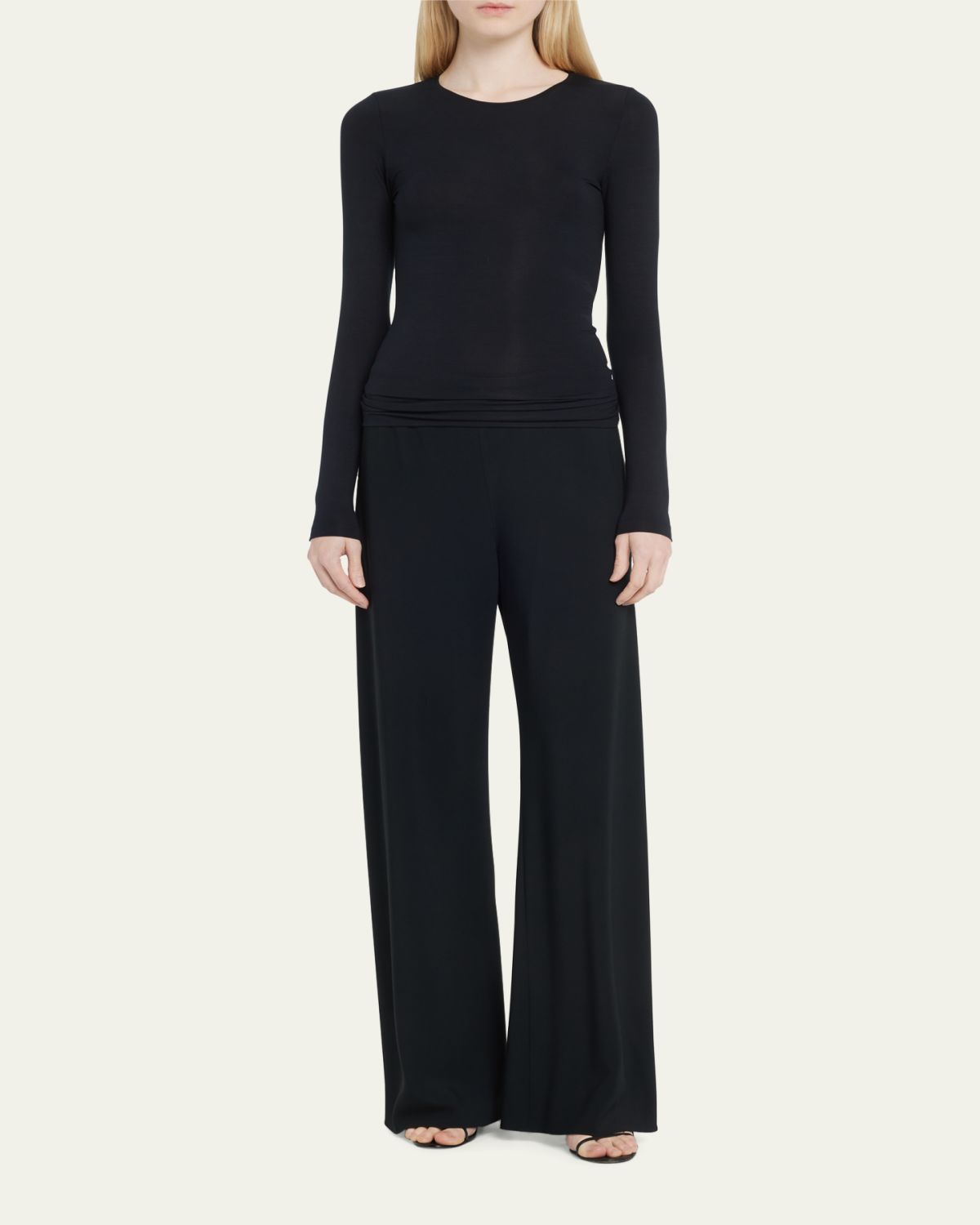 Hanro Soft Touch Long-Sleeve Top | Thumbnail 2