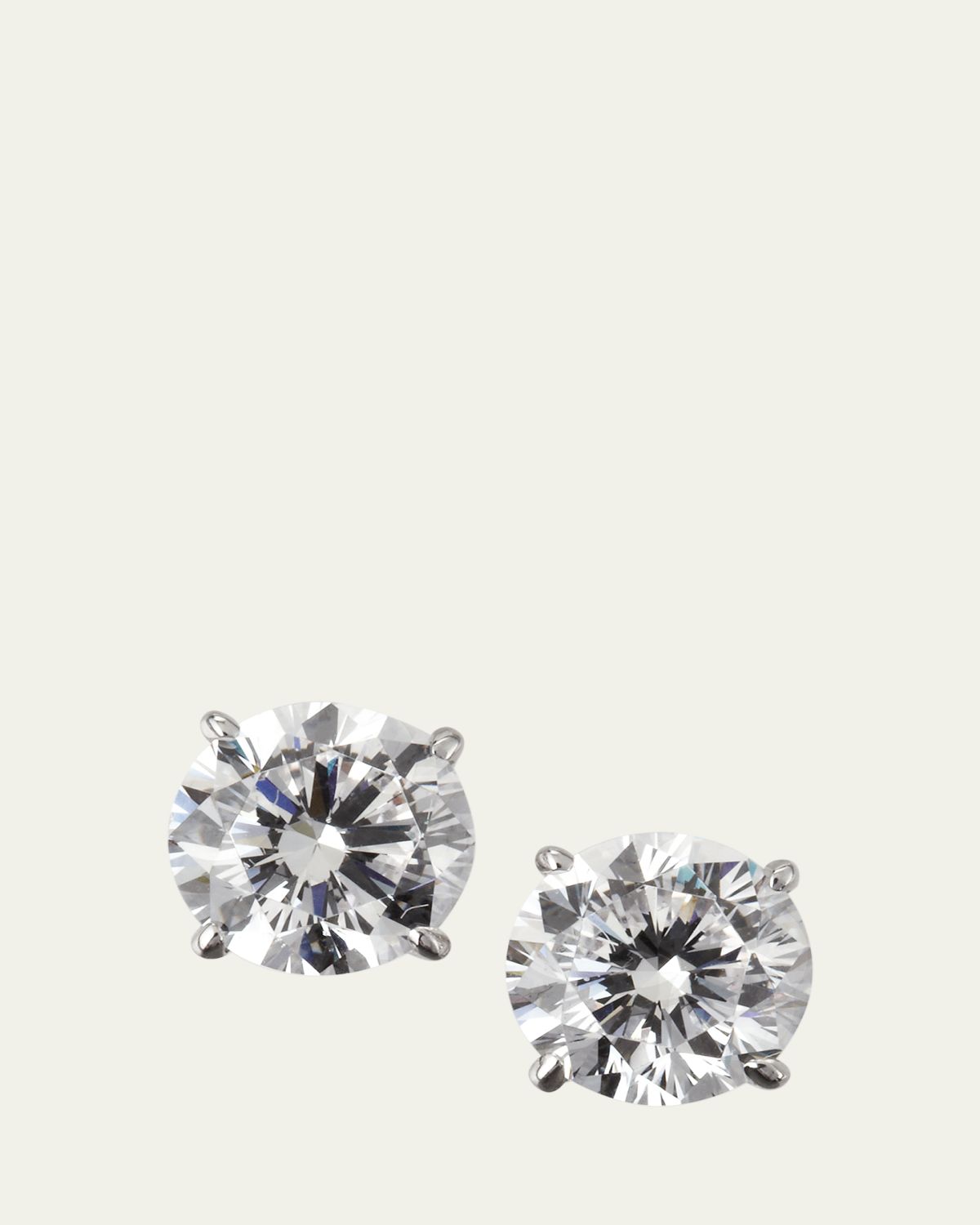 Fantasia by DeSerio 14K White Gold Brilliant-Cut Earrings | Thumbnail 5 Fantasia by DeSerio 14K White Gold Brilliant-Cut Earrings | Thumbnail 5